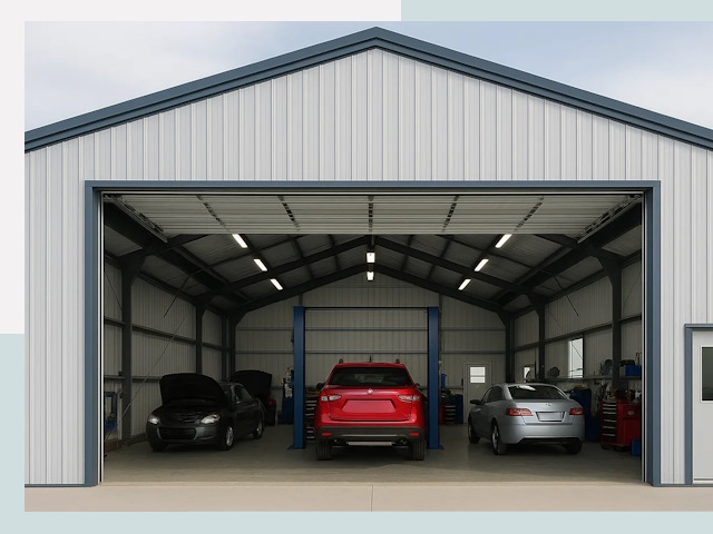 Ангары из сэндвич панелей от 611 руб. в Туймазы