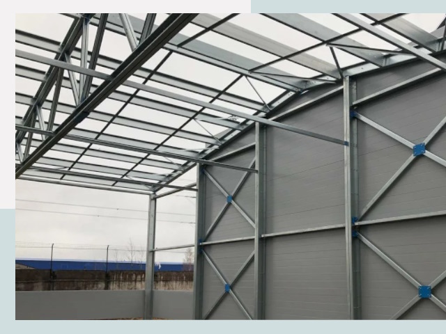 Каркасные ангары от СтальСтрой-Тмз по цене от 611 руб.