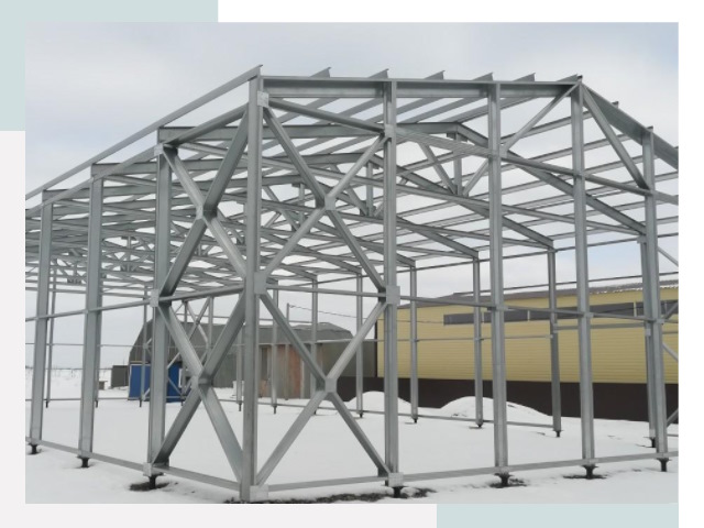 Каркасные ангары в Туймазах