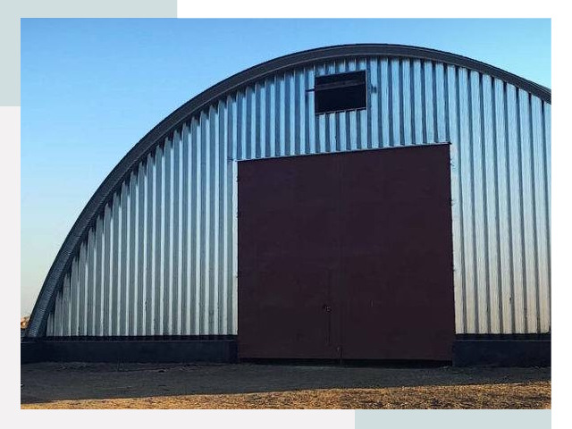 Бескаркасные ангары в Туймазах