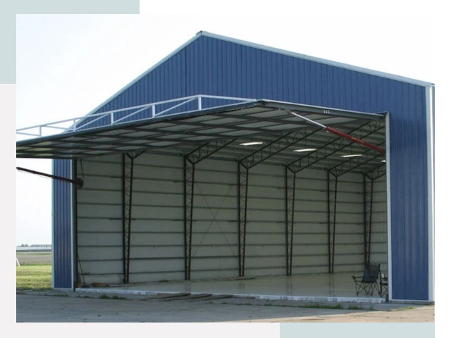 Прямо стенные ангары в Туймазах