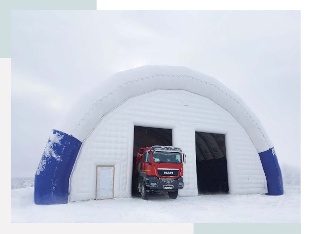 Мобильные ангары в Туймазах