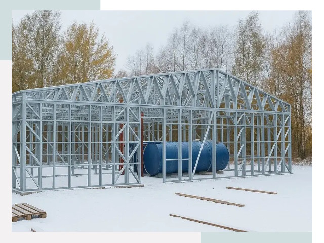 Металлические ангары в Туймазах