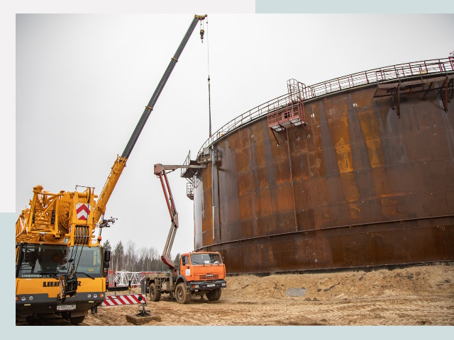 Монтаж резервуаров в Туймазах от 611 руб. за м³