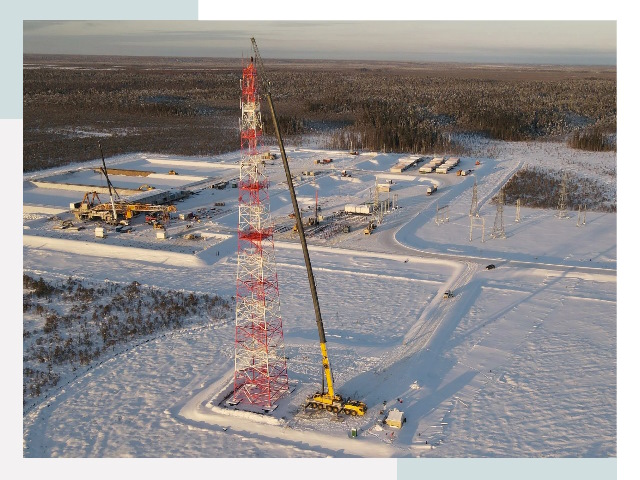 Мачты связи в Туймазах