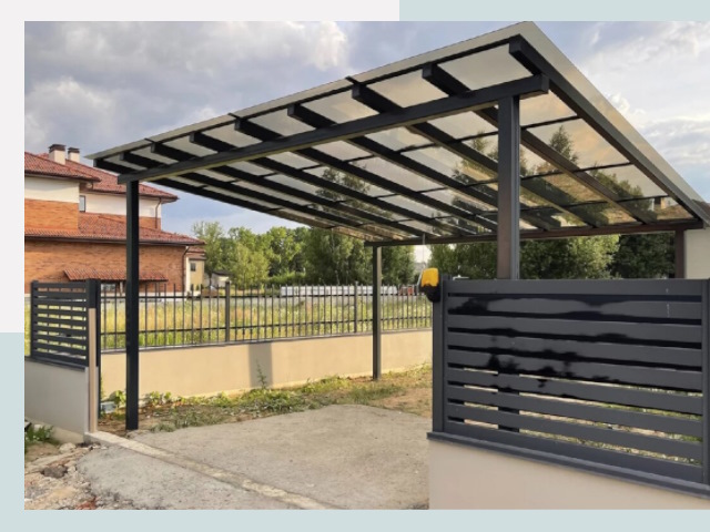 Металлические навесы в Туймазы от 611 руб. за м²