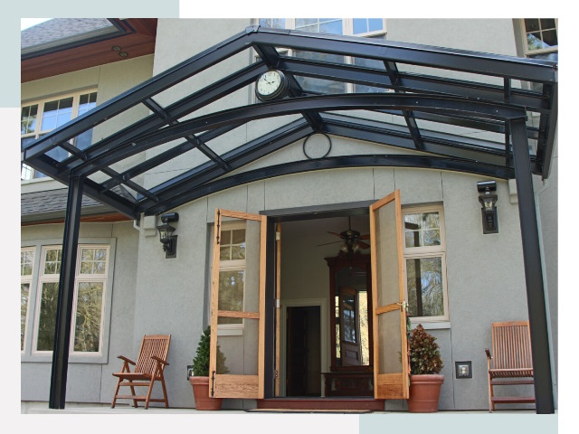 Козырьки металлические в Туймазах