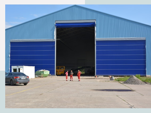 Ангарные ворота в Туймазы от СтальСтрой-Тмз по цене 611 руб.