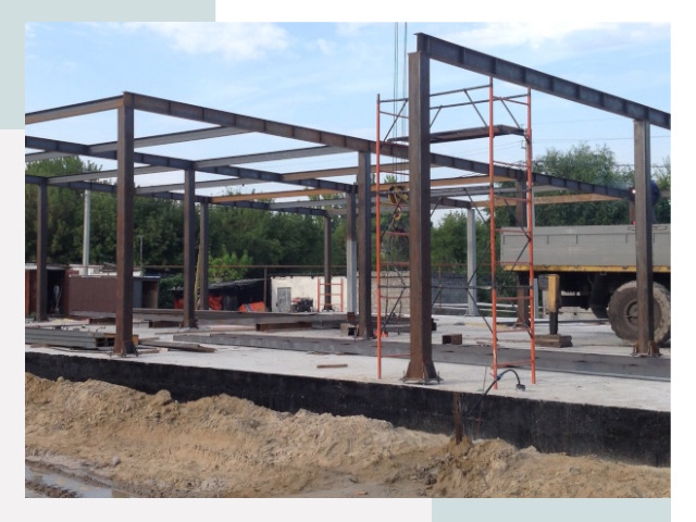 Фундамент для ангаров в Туймазах