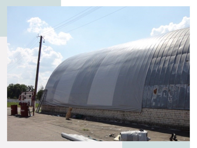 Ремонт ангаров в Туймазах