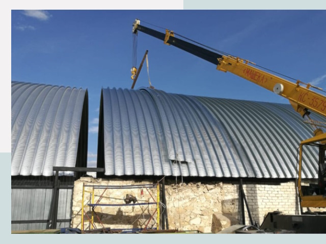 Реконструкция ангаров в Туймазах от 611 руб.