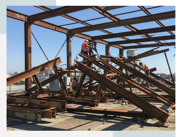 Демонтаж металлоконструкций в Туймазах от 611 руб.