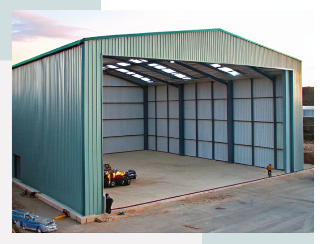 Строительство ангаров в Туймазах